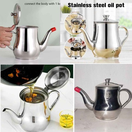 Stainless Oil Pot-750ml